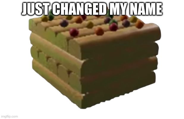 Turron | JUST CHANGED MY NAME | image tagged in turron | made w/ Imgflip meme maker