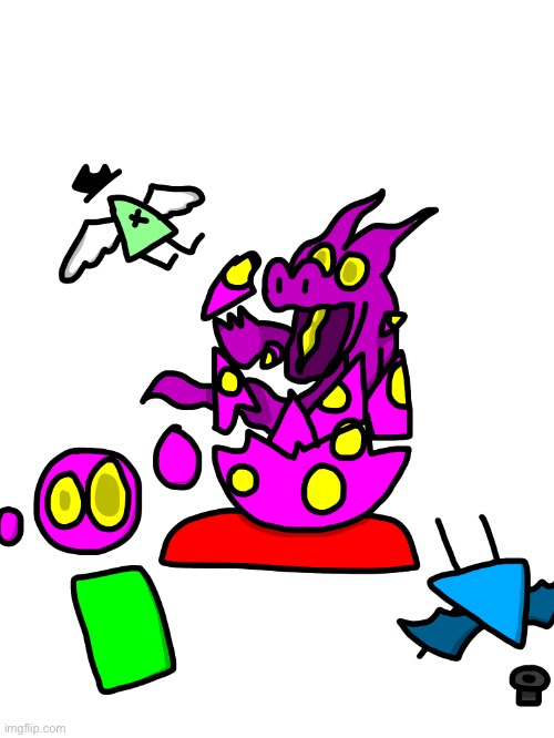 The monster that came from the egg | made w/ Imgflip meme maker
