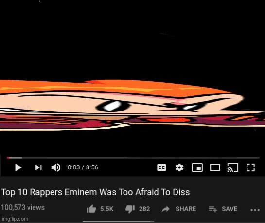E | image tagged in top 10 rappers eminem was too afraid to diss | made w/ Imgflip meme maker