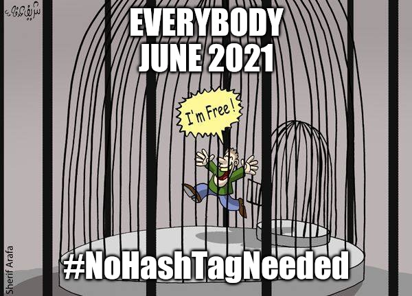 Welcome to your reality - co-vid Saga continues | EVERYBODY
JUNE 2021; #NoHashTagNeeded | image tagged in prison planet false freedom,reality check | made w/ Imgflip meme maker