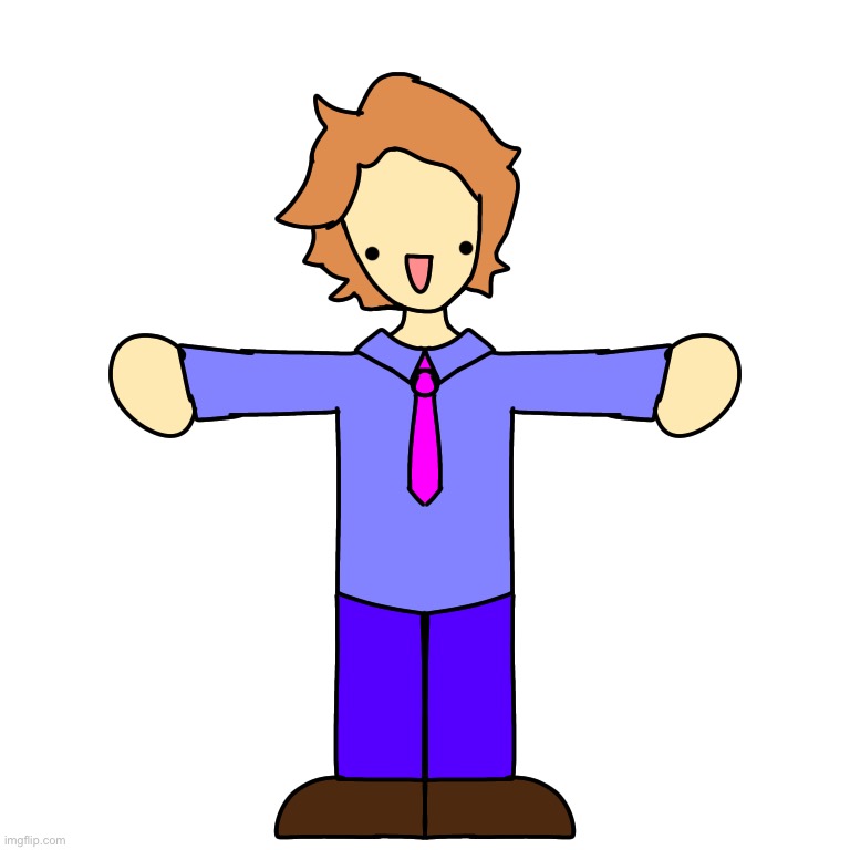 Just made him because i’m bored. Decide to named him “Sampah” | made w/ Imgflip meme maker