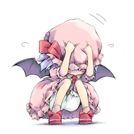 Touhou meme Remilia Blank Meme Template