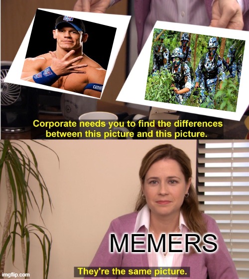 They're The Same Picture | MEMERS | image tagged in memes,they're the same picture | made w/ Imgflip meme maker