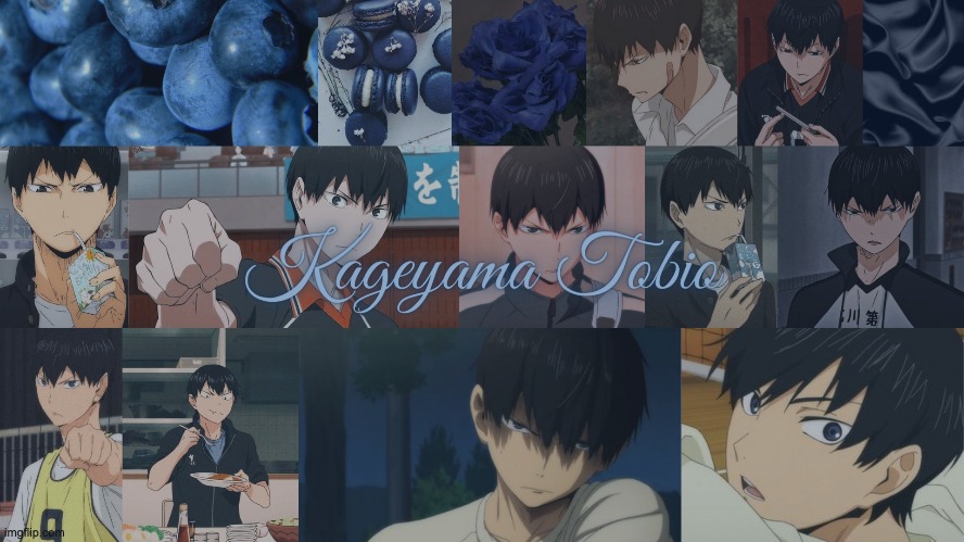 Kageyama Aesthetic wallpaper | image tagged in kageyama | made w/ Imgflip meme maker