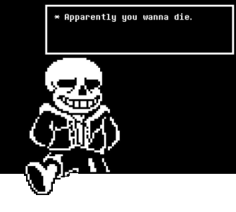 Sans is Mad Blank Meme Template