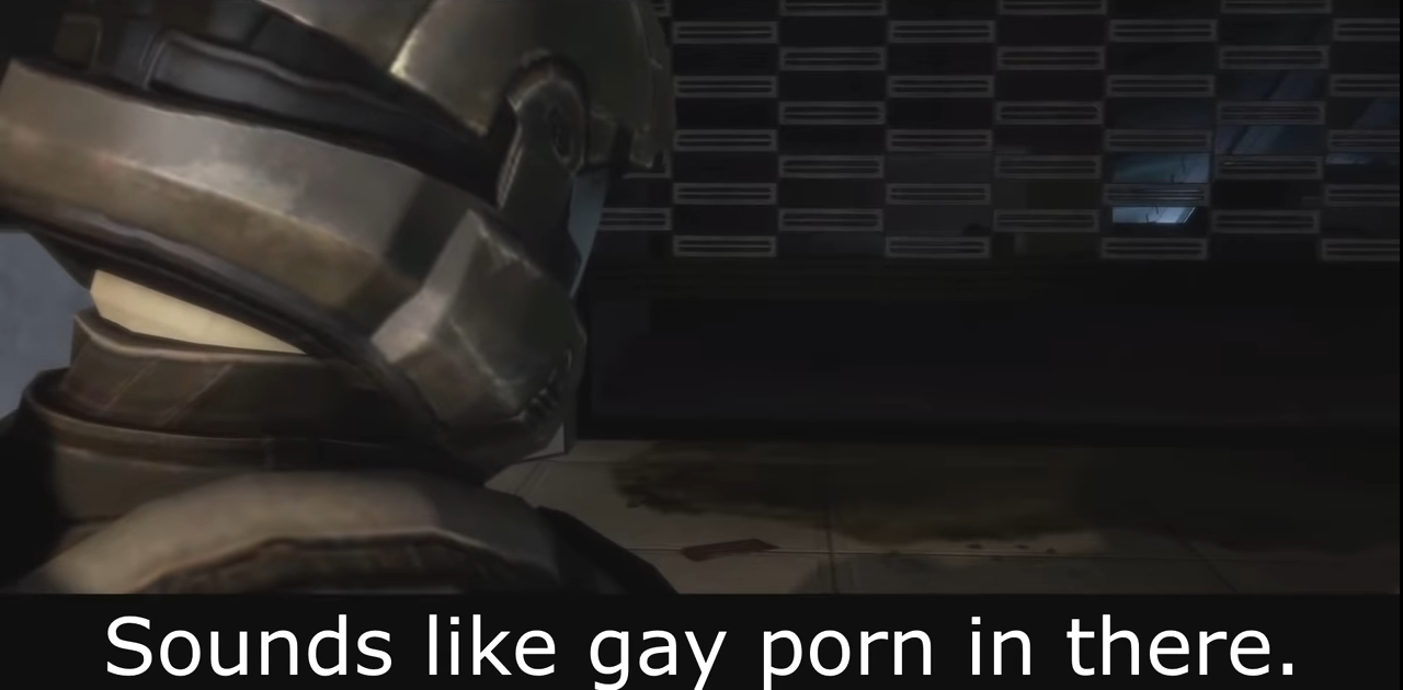 High Quality Halo 3 ODST Sounds like gay porn in there Blank Meme Template