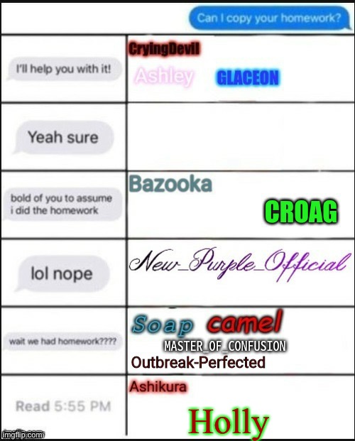 Holly | made w/ Imgflip meme maker