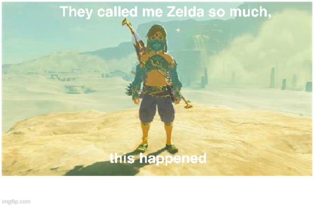 Zelda Meme Generator Template