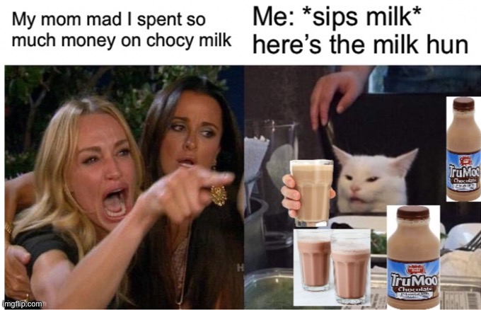 Chocoholic milk | image tagged in choccy milk | made w/ Imgflip meme maker