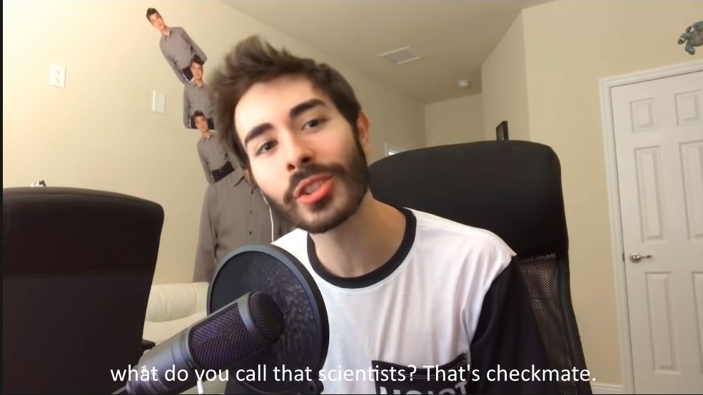 High Quality What do you call that scientists? That's checkmate. Blank Meme Template