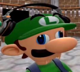 L U I G Blank Meme Template