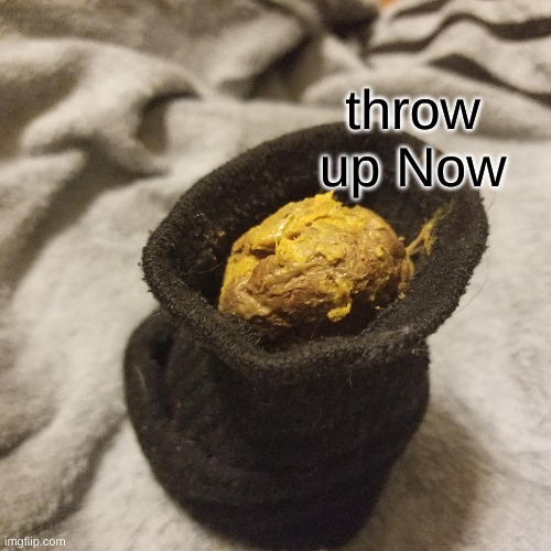 throw up Now | made w/ Imgflip meme maker