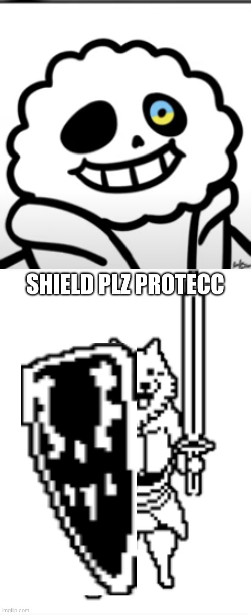 image tagged in shield plz protecc | made w/ Imgflip meme maker