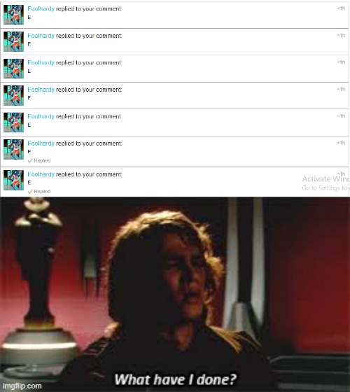 i just created a monster... | image tagged in what have i done | made w/ Imgflip meme maker