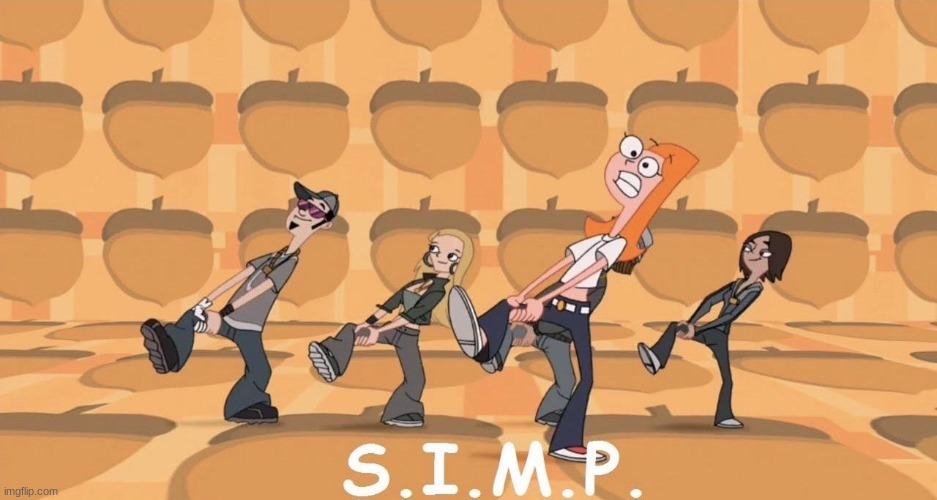 image tagged in simp | made w/ Imgflip meme maker