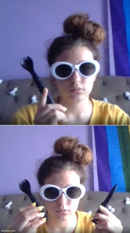 tactical spork. thats it. thats the context. | made w/ Imgflip meme maker