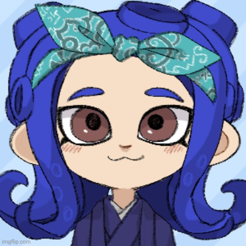 Octoling oc for cloud | made w/ Imgflip meme maker