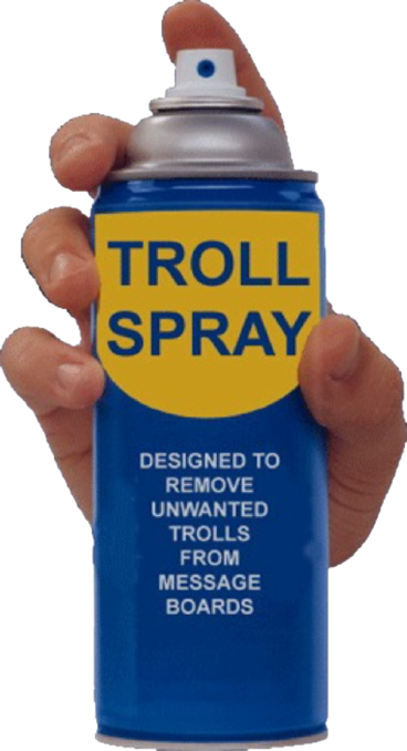 Troll spray Blank Meme Template