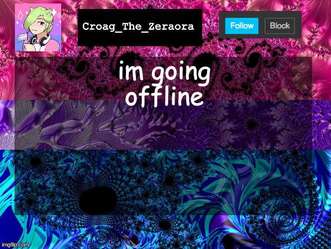 Announcement Template | im going offline | image tagged in announcement template | made w/ Imgflip meme maker