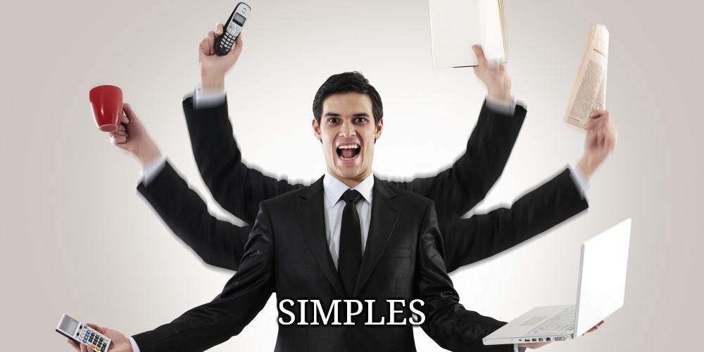 multi tasking | SIMPLES | image tagged in multi tasking | made w/ Imgflip meme maker