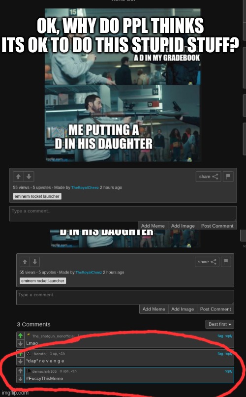 wtf | OK, WHY DO PPL THINKS ITS OK TO DO THIS STUPID STUFF? | image tagged in wtf | made w/ Imgflip meme maker