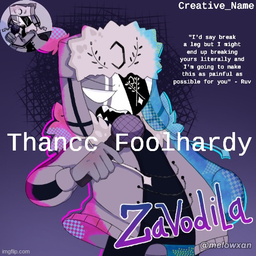 I love it <3 | Thancc Foolhardy | made w/ Imgflip meme maker