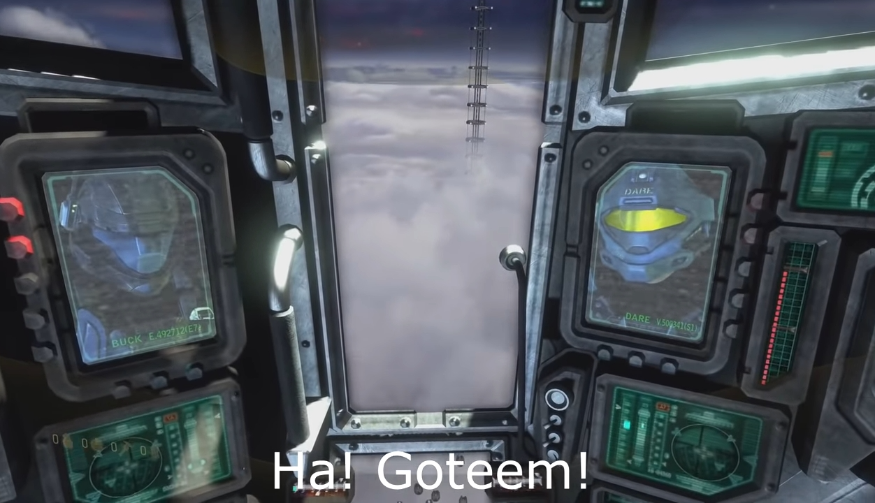 Halo 3 ODST HA gottem Blank Meme Template