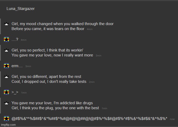 i bRoKe zOeY hEhE | made w/ Imgflip meme maker