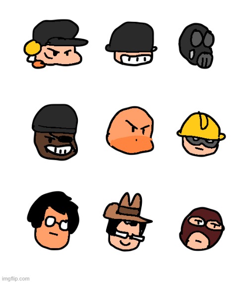 No, i dont play tf2, i know them from spine apples animation and instantly  like them - Imgflip