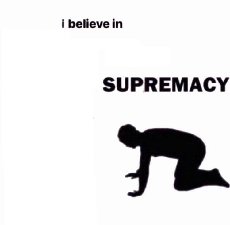 i believe in X supremacy Blank Meme Template