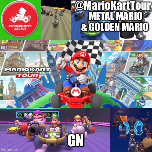 . | METAL MARIO & GOLDEN MARIO; GN | made w/ Imgflip meme maker