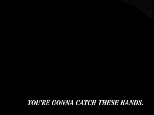 Cowboy Bebop You're gonna catch these hands Blank Meme Template