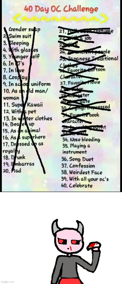 Day 34: Daisy's nose bleeding | made w/ Imgflip meme maker