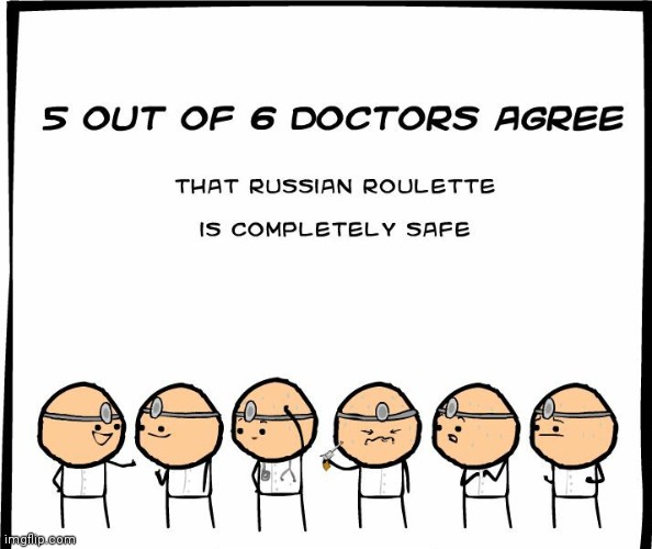 Russian Roulette Cartoons and Comics - funny pictures from