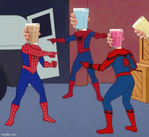 3 Pointing Spidermen | image tagged in 3 pointing spidermen | made w/ Imgflip meme maker