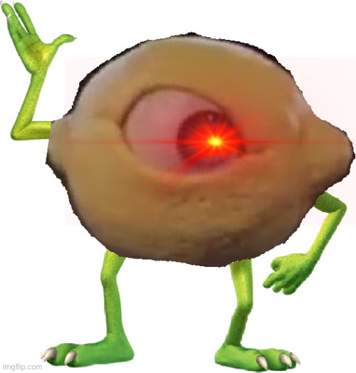 Lemon Wasoski is now a transparent template | image tagged in lemon wazowski | made w/ Imgflip meme maker