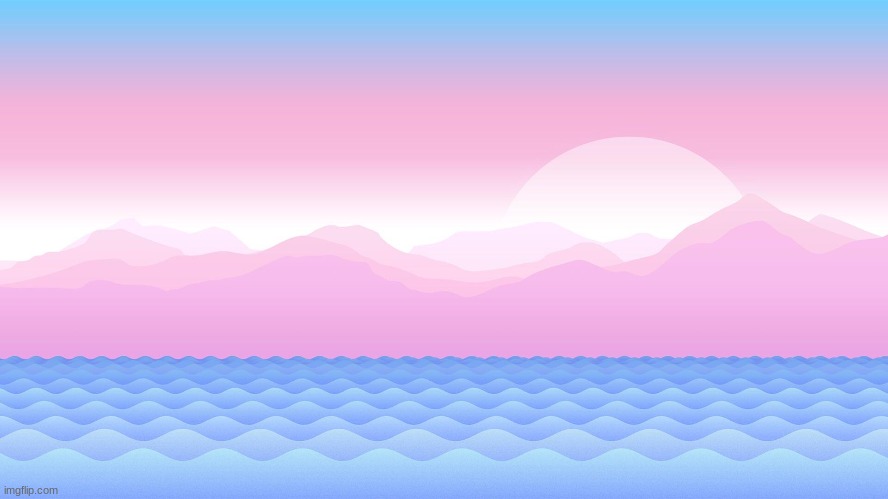 subtle trans wallpaper for y'all that aren't out yet | made w/ Imgflip meme maker