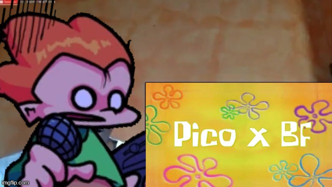 Pico reacts to cringe | image tagged in fnf,pico reacts | made w/ Imgflip meme maker