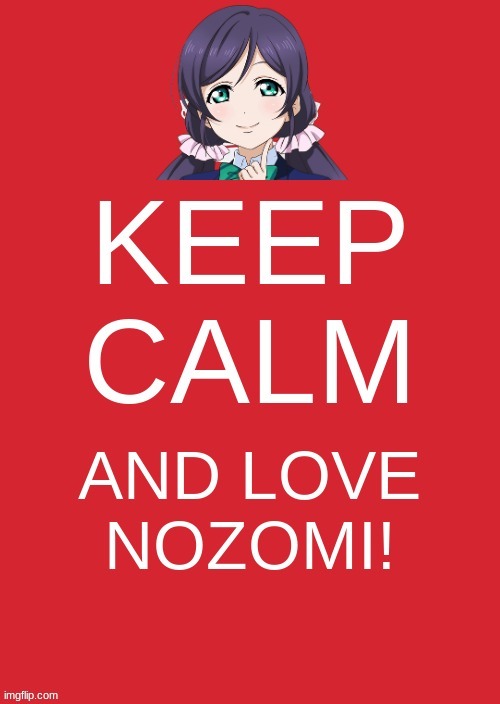 Nozomi is the best girl- Surly | image tagged in waifu,love live | made w/ Imgflip meme maker