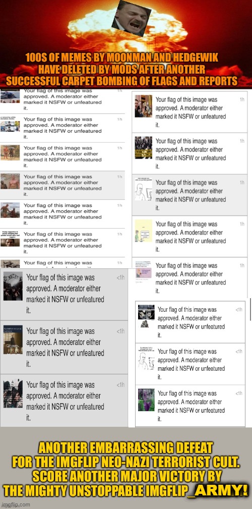 Heralding past triumphs of the Imgflip_ARMY. | _ARMY! | made w/ Imgflip meme maker