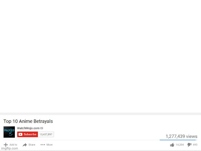 Top 10 Anime Betrayals | image tagged in top 10 anime betrayals | made w/ Imgflip meme maker
