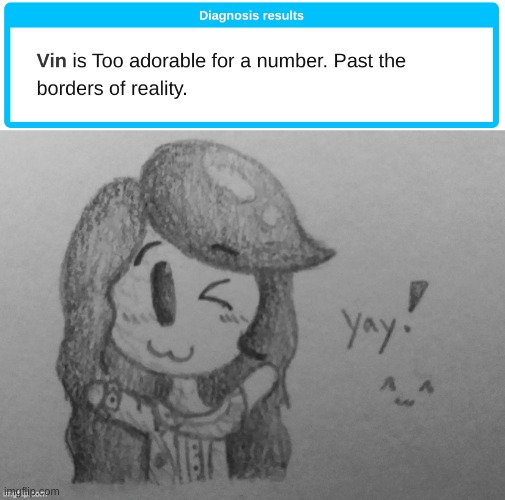 Facts. I'm bored so I guess I drew Vin as a smol bean lol :3 | image tagged in princevince64,vin,prince vin | made w/ Imgflip meme maker