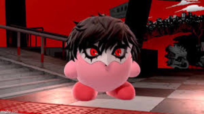 Joker kirby | image tagged in joker kirby | made w/ Imgflip meme maker