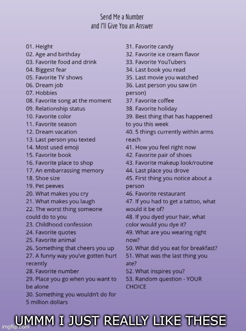 I’m new here and I want you to get to know me | UMMM I JUST REALLY LIKE THESE | made w/ Imgflip meme maker