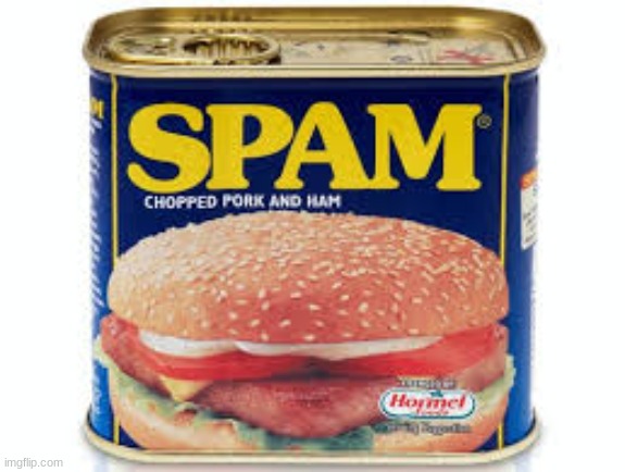 spam | image tagged in spam | made w/ Imgflip meme maker