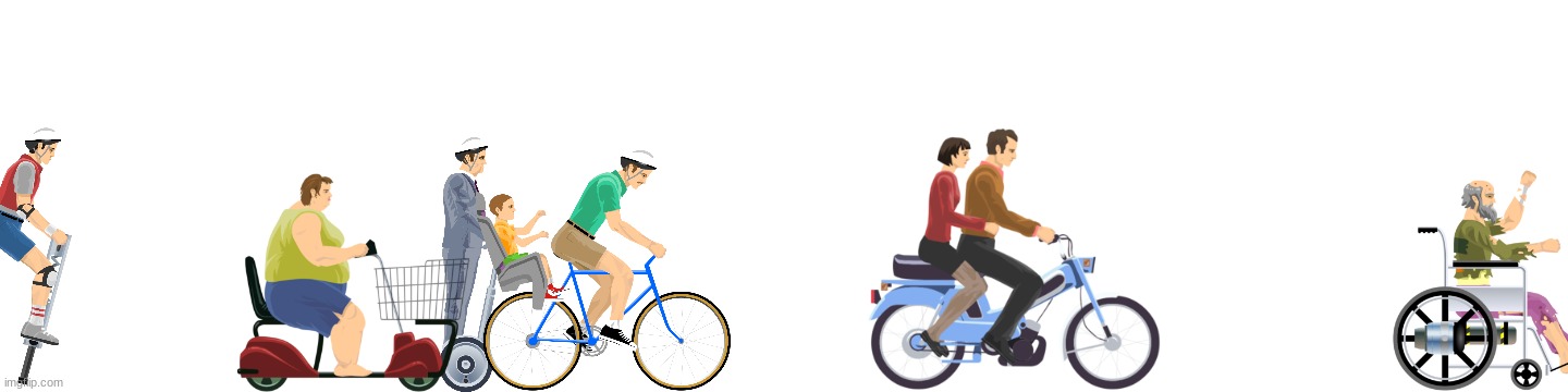 Happy Wheels speed comparison | image tagged in blank white template,funny memes,funny,happy wheels,gaming,memes | made w/ Imgflip meme maker