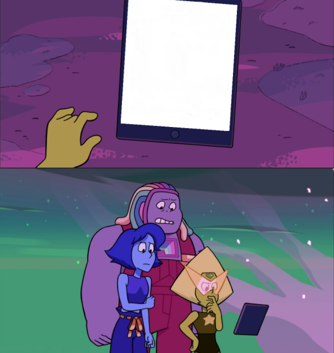 High Quality peridot tablet Blank Meme Template