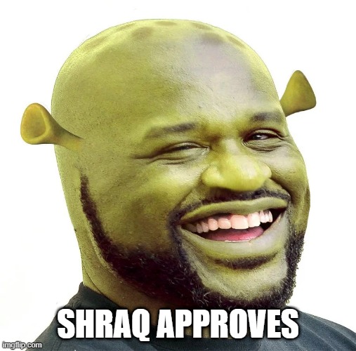 SHRAQ APPROVES | made w/ Imgflip meme maker