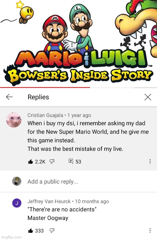 Funny comments | image tagged in super mario,luigi,bowser,memes | made w/ Imgflip meme maker