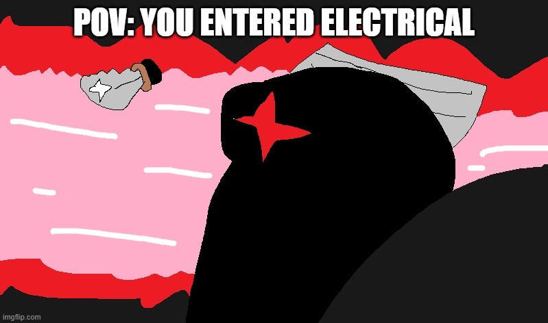 Among Us Punch | POV: YOU ENTERED ELECTRICAL | image tagged in among us punch | made w/ Imgflip meme maker